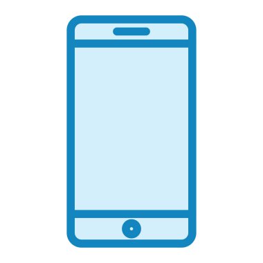 Cep telefonu. Basit resimleme