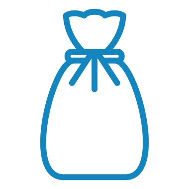 torba simgesi, vektör illüstrasyonu