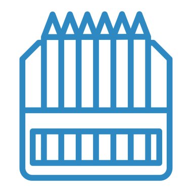 Çit. Web simgesi basit illüstrasyon