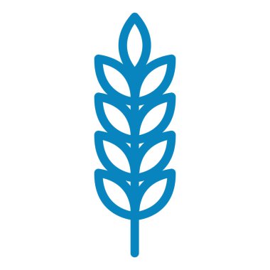 Buğday. Web simgesi basit illüstrasyon