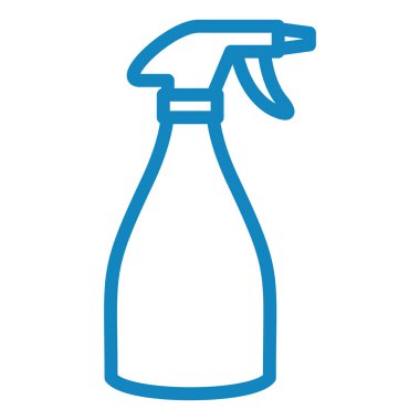 Temizlik. Web simgesi basit tasarım