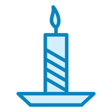 Candle modern icon vector illustration 