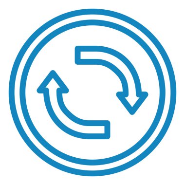 Simge vektör illüstrasyonunu tazele