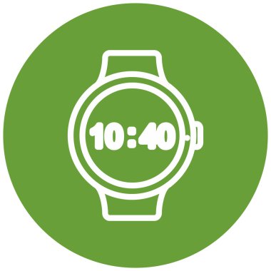 İzle. Web simgesi basit illüstrasyon