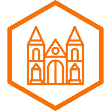 Yapı simgesinin vektör illüstrasyonu