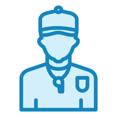 Koç modern simge vektör illüstrasyonu 