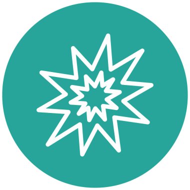 Yıldız. Web simgesi basit illüstrasyon