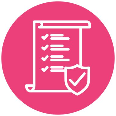 Dosya modern simgesinin vektör illüstrasyonu