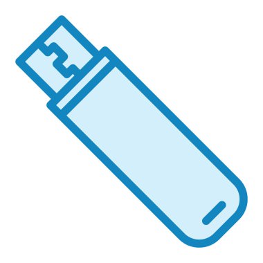 Flash bellek. Web simgesi basit illüstrasyon