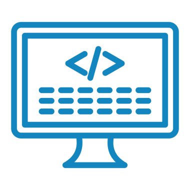 bilgisayar simgesi vektör illüstrasyonu