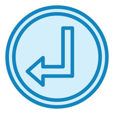 ok simgesi vektör illüstrasyonu