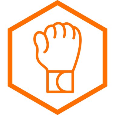 el simgesi vektör illüstrasyonu