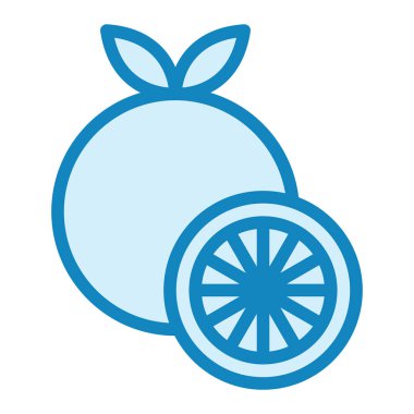 Greyfurt simgesi vektör illüstrasyonu 