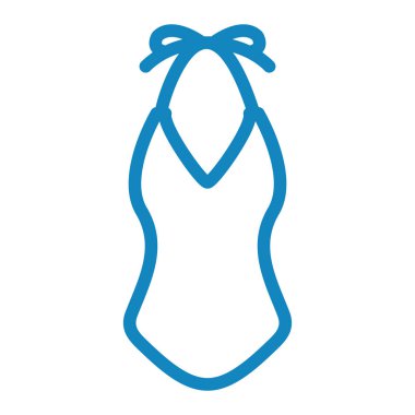 elbise simgesi vektör illüstrasyonu