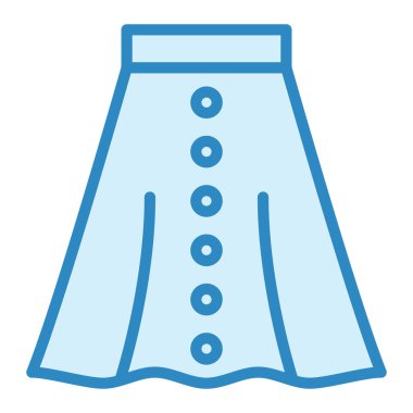 etek modern simge vektör illüstrasyonu 