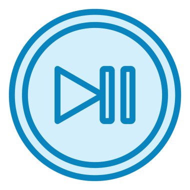 Dur. Web simgesi basit tasarım 