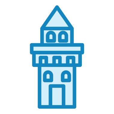Giralda modern simge vektör illüstrasyonu  