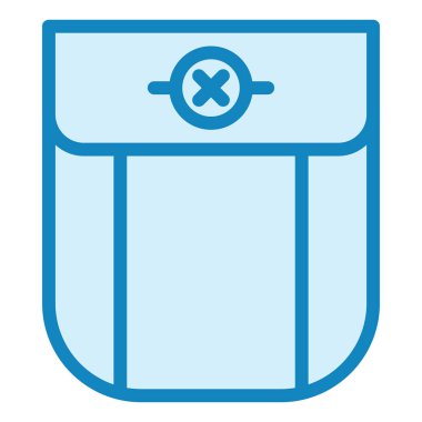 Cep simgesinin vektör illüstrasyonu