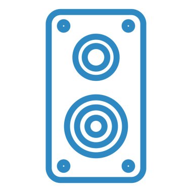 hoparlör vektör illüstrasyonu