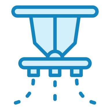 Fıskiye. Web simgesi basit illüstrasyon 