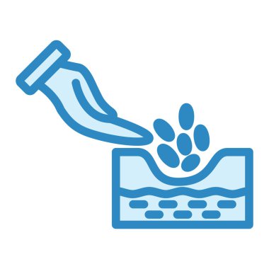 Modern simge vektör illüstrasyonu dağıtılıyor