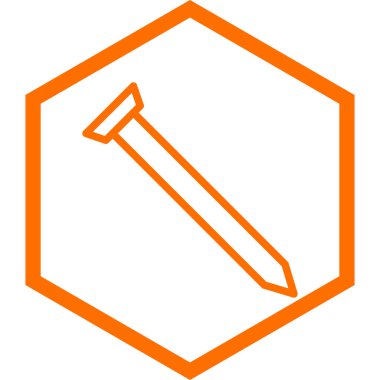 Kalem. Web simgesi basit illüstrasyon