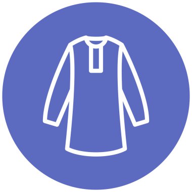 Gömlek. Web simgesi basit illüstrasyon