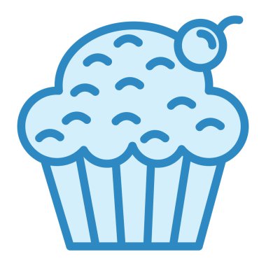 Tatlım. Web simgesi basit illüstrasyon 