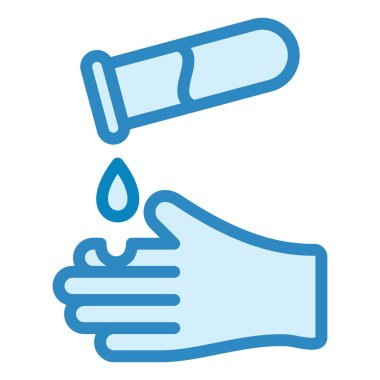 Su damlası ikon vektörü. İnce çizgi işareti. izole edilmiş sınır sembolü çizimi