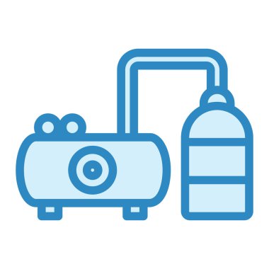 Kazan vektörü illüstrasyonu, simge ögesi arkaplanı