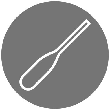 kaşık ikonu vektör illüstrasyonu