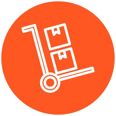 servis simgesi vektör illüstrasyonu