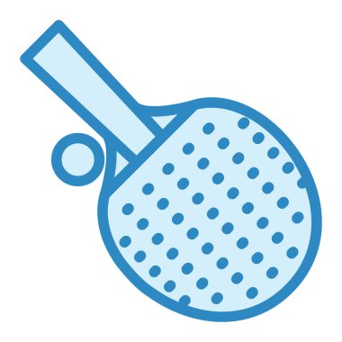Ping Pong modern ikon vektör çizimi