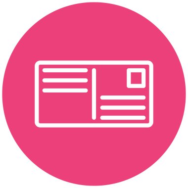 Kitap. Web simgesi basit illüstrasyon