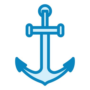 çapa simgesi vektör illüstrasyonu