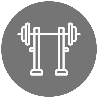 Halter. Web simgesi basit illüstrasyon