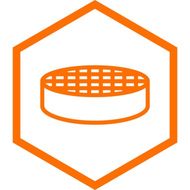 Gıda simgesinin vektör illüstrasyonu