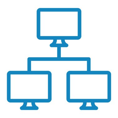 ağ paylaşımı. Basit resimleme