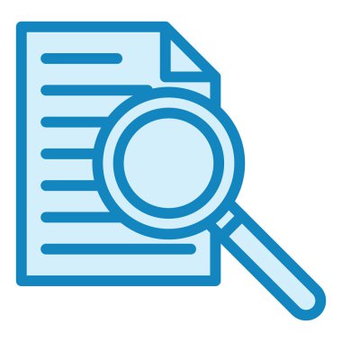 Arama Dosyası modern simge vektör illüstrasyonu