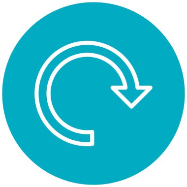 ok modern simgesinin vektör illüstrasyonu