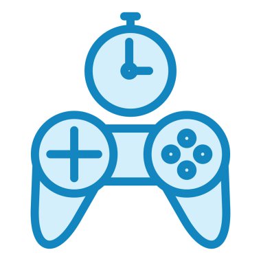 Gecikme. Web simgesi basit illüstrasyon 