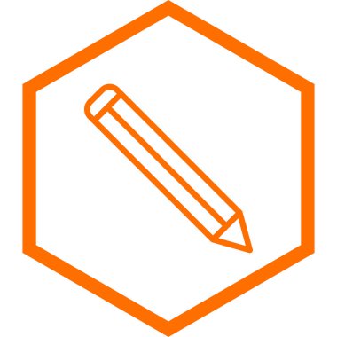 Web ve mobil tasarım için kalem imleci simgesi