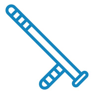 Beyzbol sopası. Basit resimleme