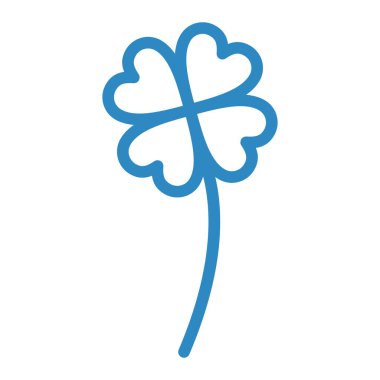 Yonca simgesi vektör illüstrasyonu