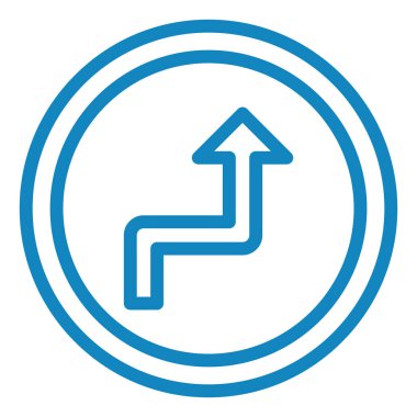 ok simgesi vektör illüstrasyonu