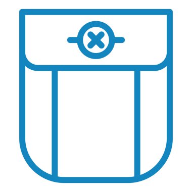 cep simgesi, vektör illüstrasyonu basit tasarım 