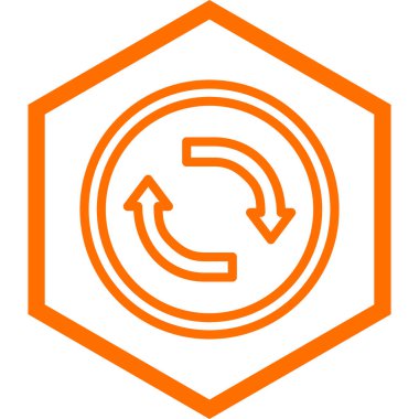 ok simgesinin vektör illüstrasyonu