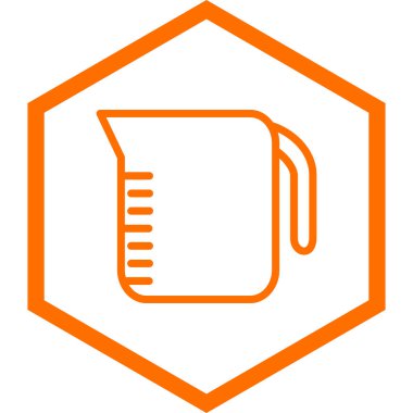 Mutfak. Web simgesi vektör illüstrasyonu