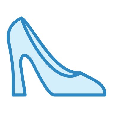 Yüksek Topuklar modern ikon vektör illüstrasyonu 