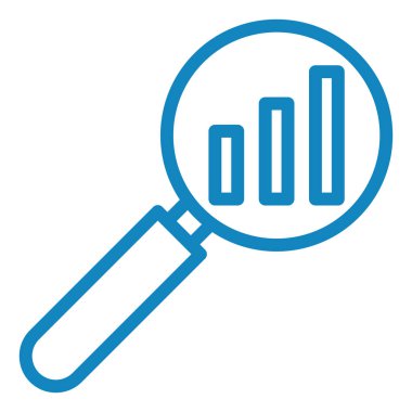 Arama analizi. Basit illüstrasyon